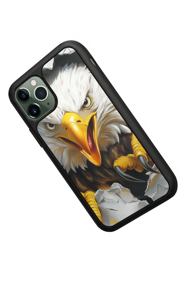 iPhone 11 Pro Max Uyumlu Besiktas Tasarımlı Glossy Premium Kılıf