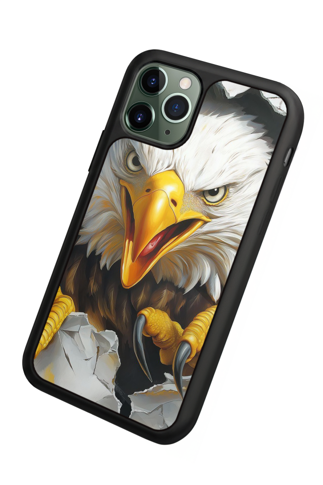 iPhone 11 Pro Max Uyumlu Besiktas Tasarımlı Glossy Premium Kılıf