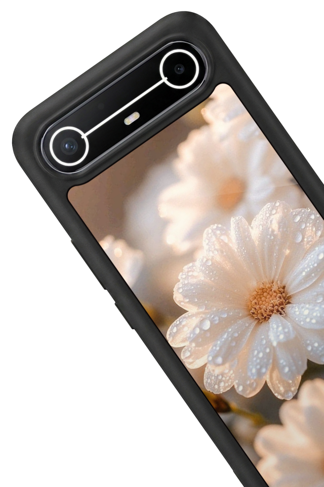Tecno Spark Slim 5G Uyumlu Cicek Tasarımlı Glossy Premium Kılıf
