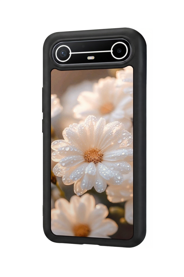 Tecno Spark Slim 5G Uyumlu Cicek Tasarımlı Glossy Premium Kılıf