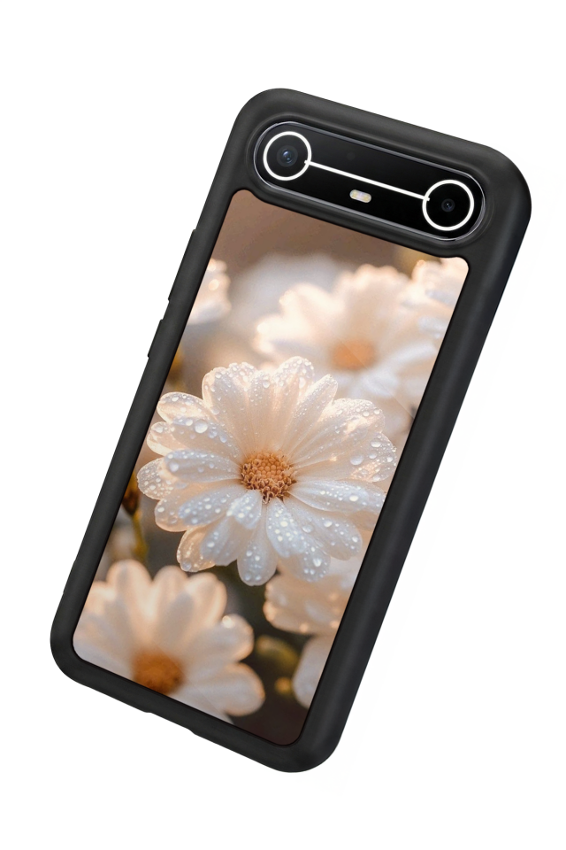 Tecno Spark Slim 5G Uyumlu Cicek Tasarımlı Glossy Premium Kılıf