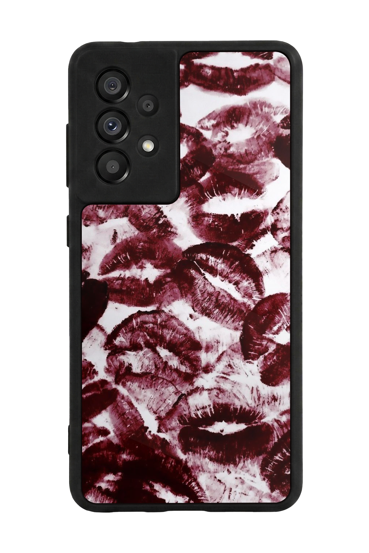 Samsung Galaxy A73 Uyumlu Dudak Tasarımlı Glossy Premium Kılıf