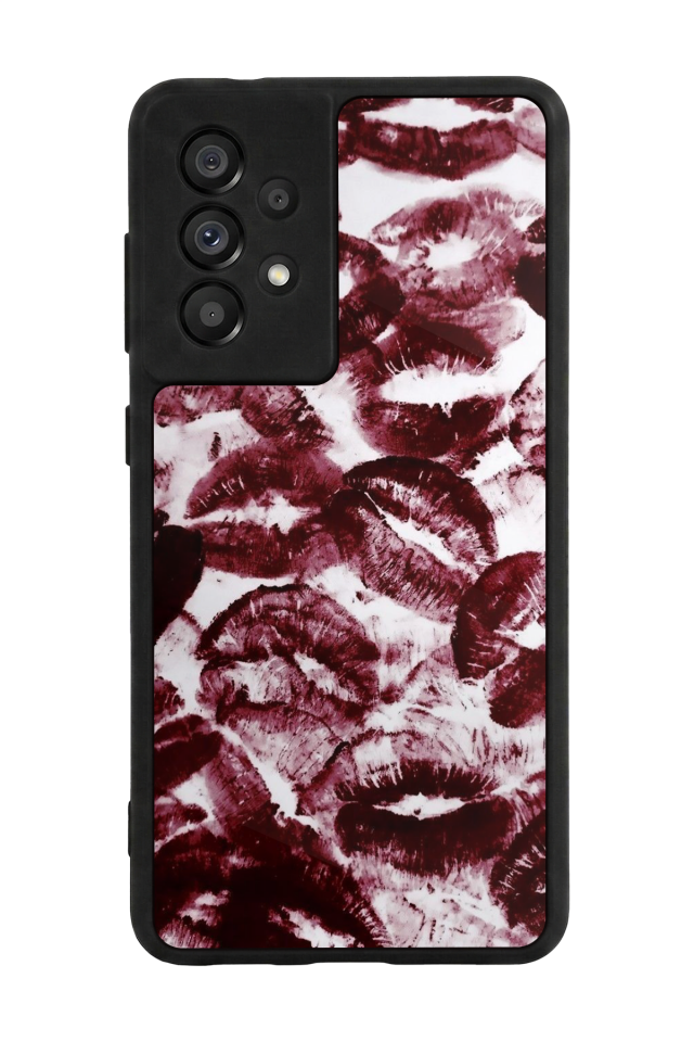 Samsung Galaxy A73 Uyumlu Dudak Tasarımlı Glossy Premium Kılıf