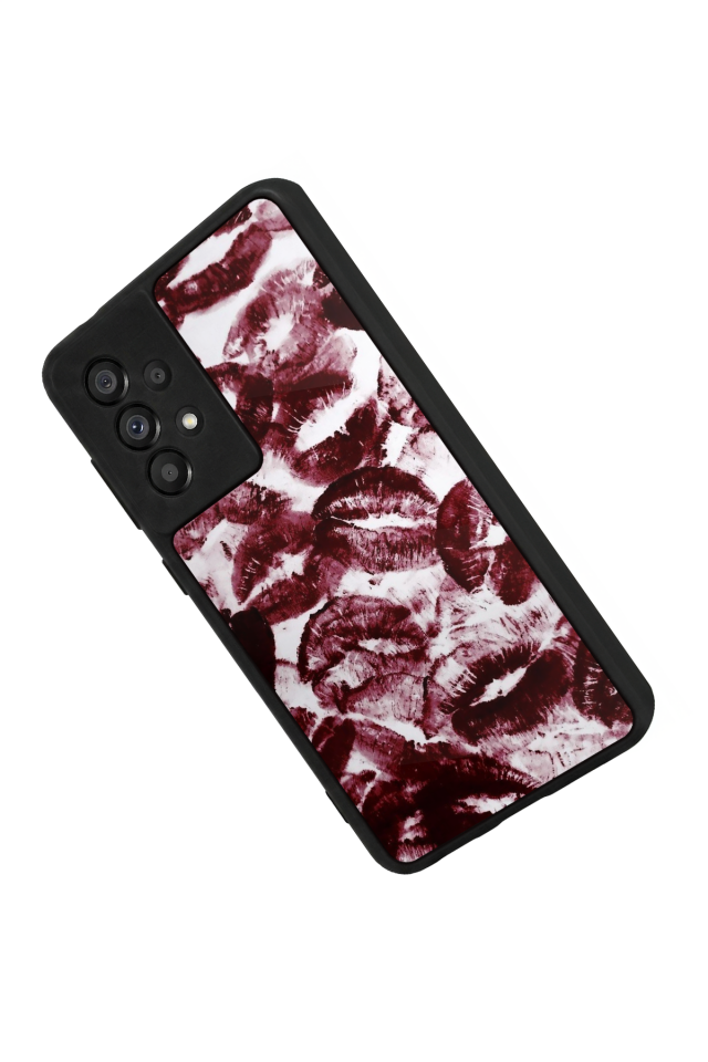 Samsung Galaxy A73 Uyumlu Dudak Tasarımlı Glossy Premium Kılıf