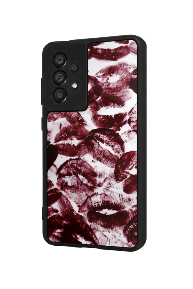 Samsung Galaxy A73 Uyumlu Dudak Tasarımlı Glossy Premium Kılıf