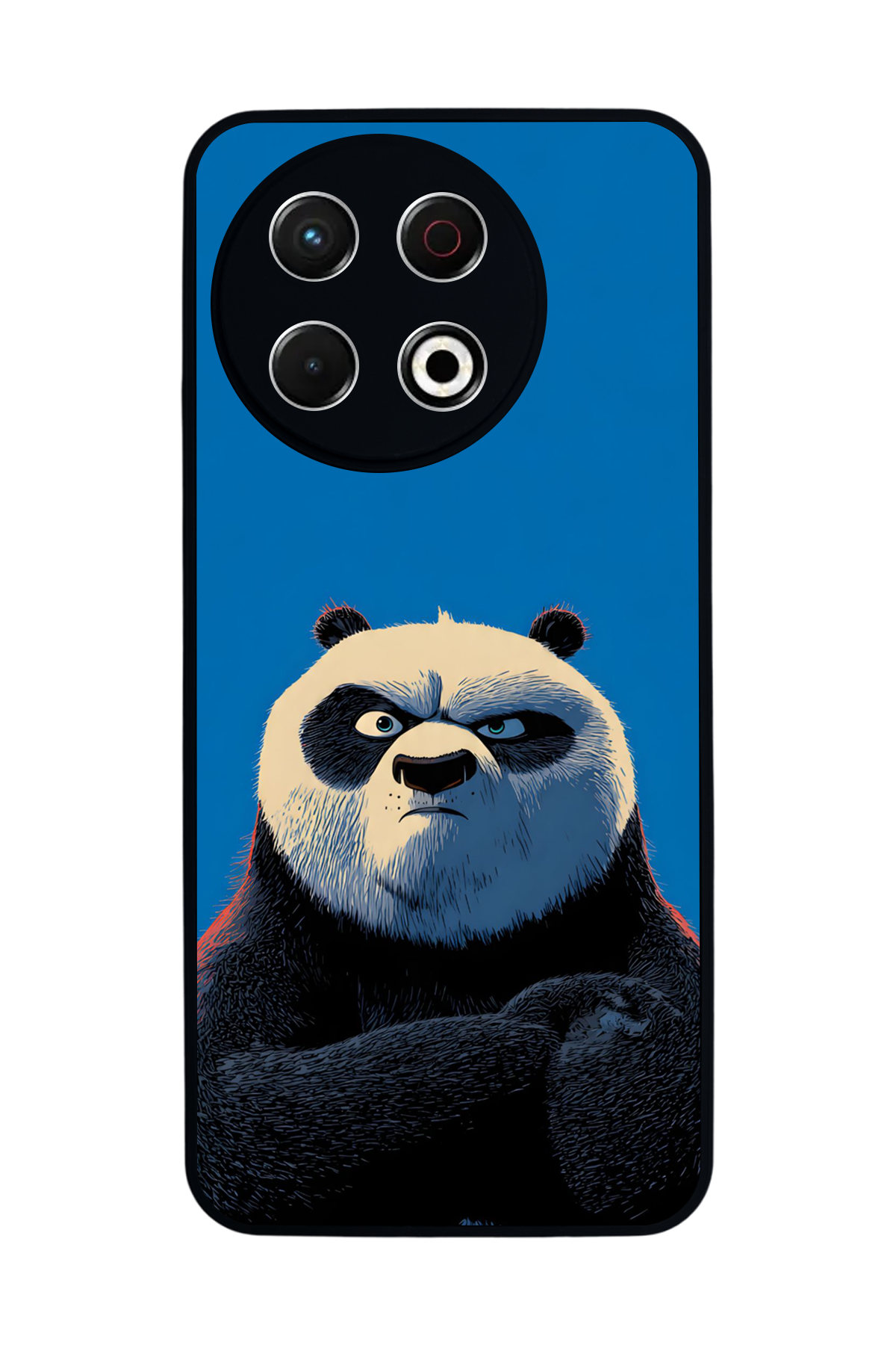 Tecno Spark 30 Pro Uyumlu Kung Fu Panda Tasarımlı Glossy Premium Kılıf