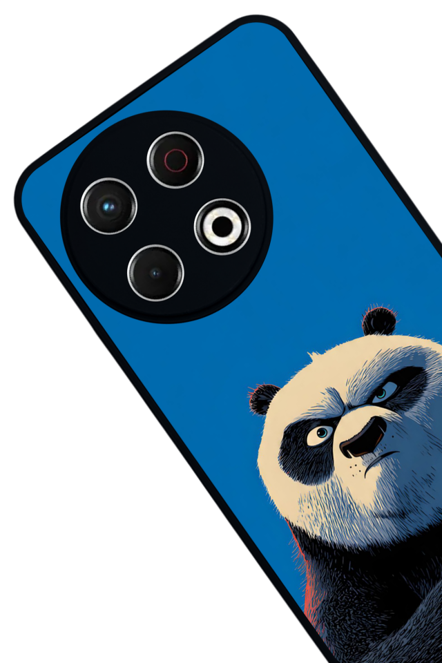 Tecno Spark 30 Pro Uyumlu Kung Fu Panda Tasarımlı Glossy Premium Kılıf