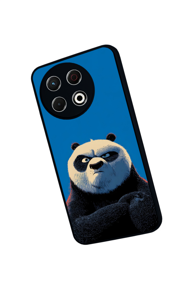 Tecno Spark 30 Pro Uyumlu Kung Fu Panda Tasarımlı Glossy Premium Kılıf