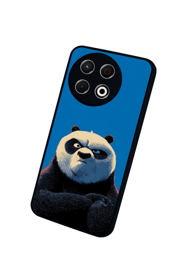 Tecno Spark 30 Pro Uyumlu Kung Fu Panda Tasarımlı Glossy Premium Kılıf