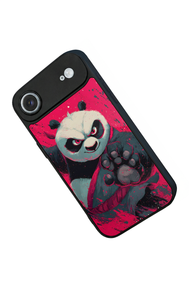 iPhone 17 Air Uyumlu Kung Fu Panda Tasarımlı Glossy Premium Kılıf