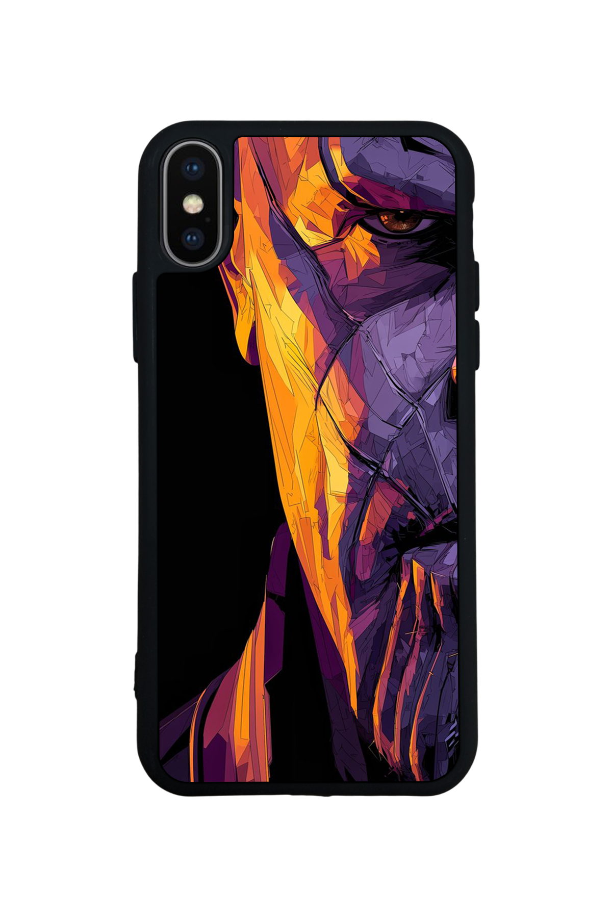 iPhone XS Max Uyumlu Thanos Tasarımlı Glossy Premium Kılıf
