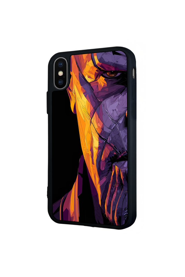 iPhone XS Max Uyumlu Thanos Tasarımlı Glossy Premium Kılıf