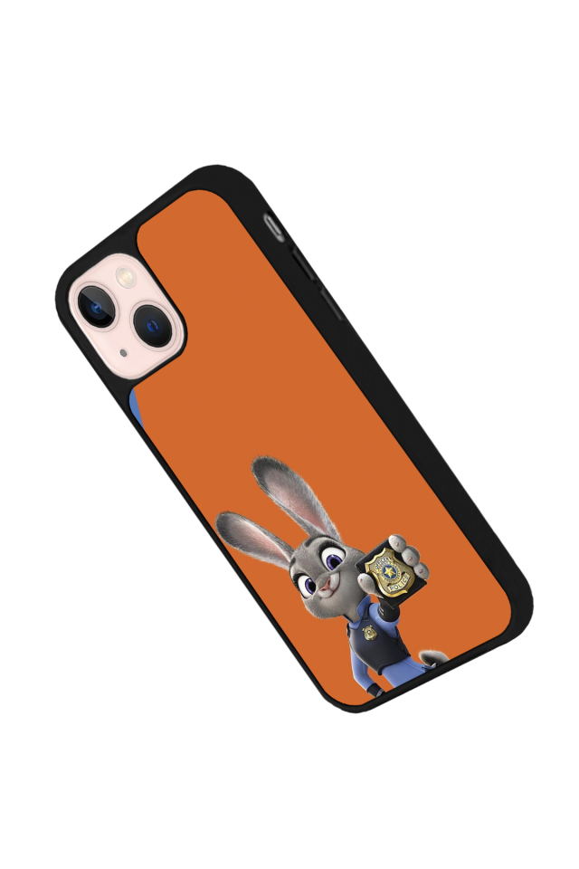 iPhone 15 Plus Uyumlu Zootropolis Tasarımlı Glossy Premium Kılıf