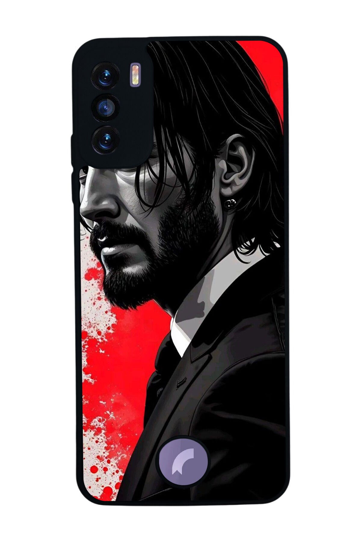 Reeder S19 Max Pro S Uyumlu JohnWick Tasarımlı Glossy Premium Kılıf