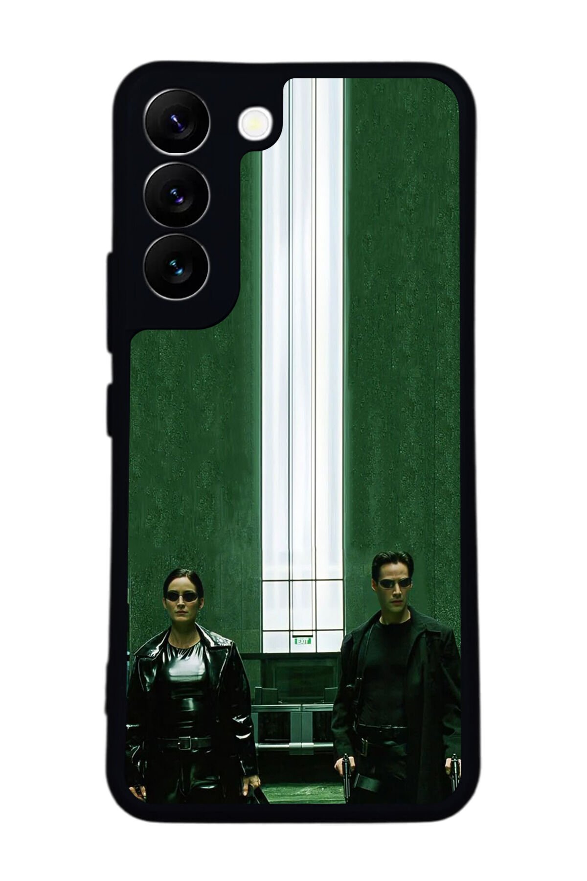 Samsung Galaxy S22 Uyumlu MatriSamsung Galaxy S22 Tasarımlı Glossy Premium Kılıf