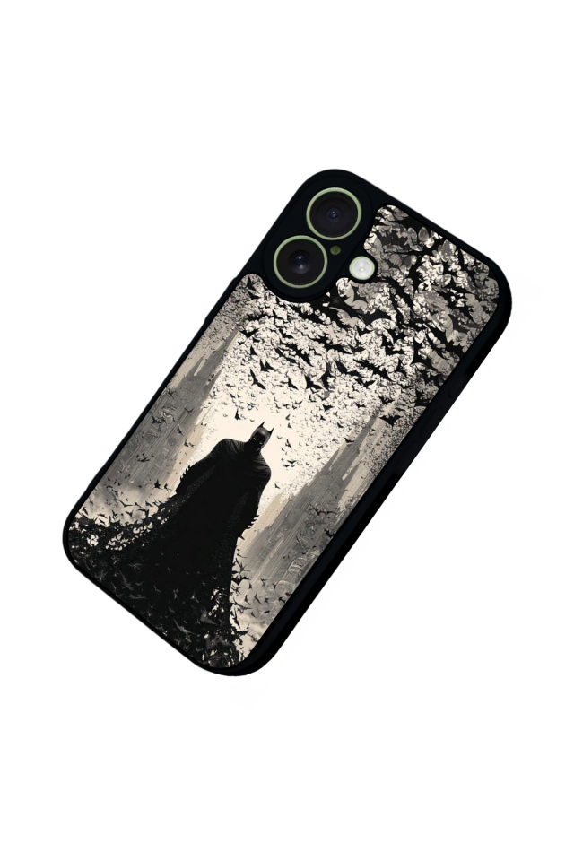iPhone 17 Uyumlu Batman Tasarımlı Glossy Premium Kılıf
