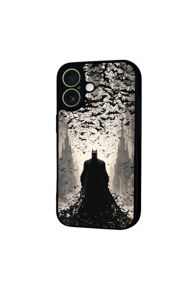 iPhone 17 Uyumlu Batman Tasarımlı Glossy Premium Kılıf