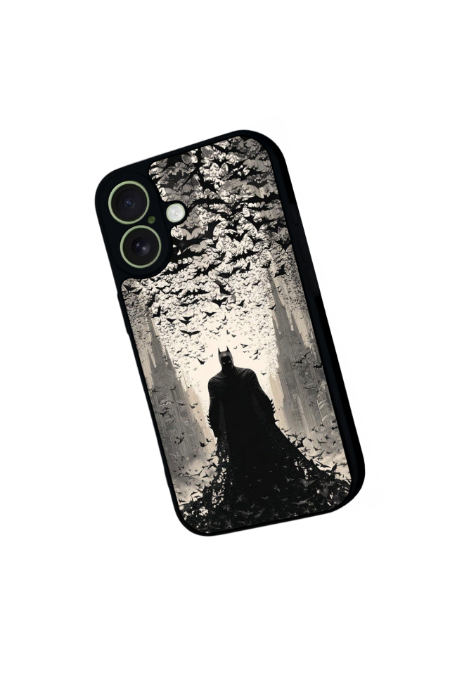 iPhone 17 Uyumlu Batman Tasarımlı Glossy Premium Kılıf