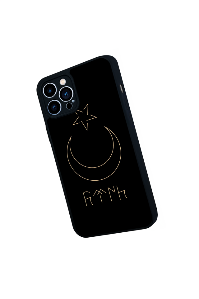 iPhone 13 Pro Max Uyumlu Bozkurt Tasarımlı Glossy Premium Kılıf