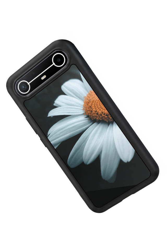 Tecno Spark Slim 5G Uyumlu Cicek Tasarımlı Glossy Premium Kılıf