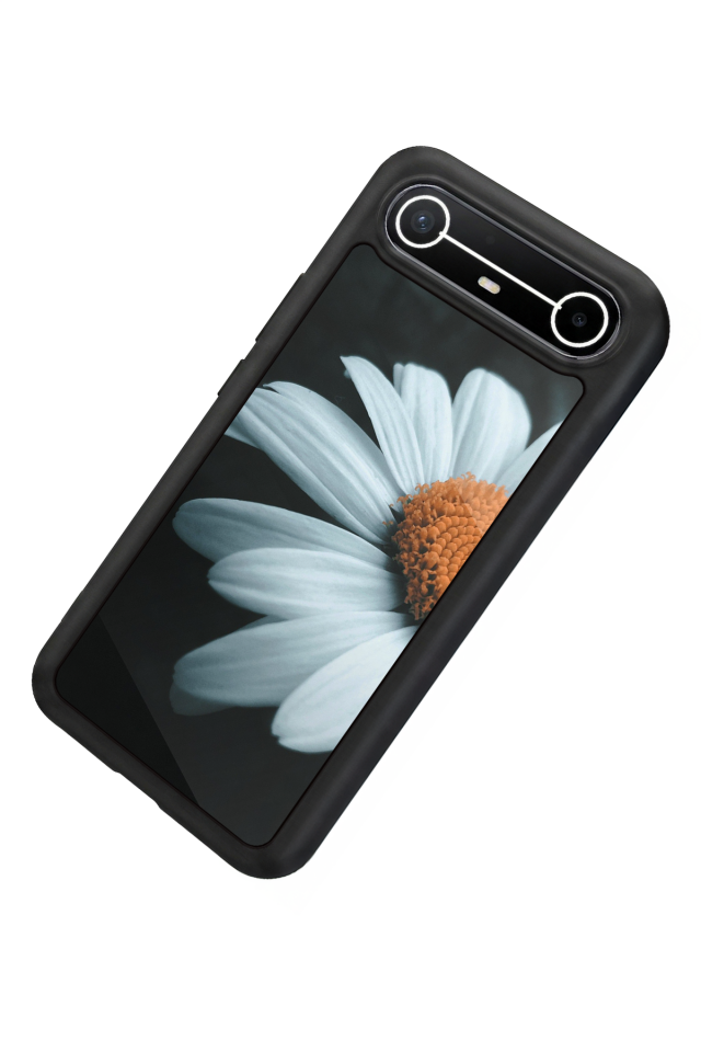 Tecno Spark Slim 5G Uyumlu Cicek Tasarımlı Glossy Premium Kılıf