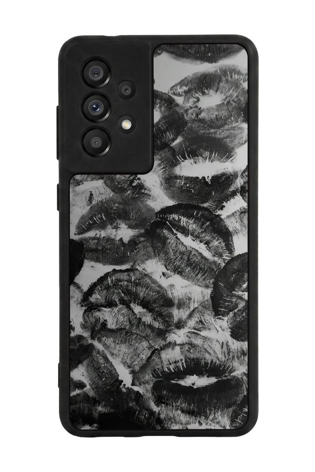 Samsung Galaxy A73 Uyumlu Dudak Tasarımlı Glossy Premium Kılıf