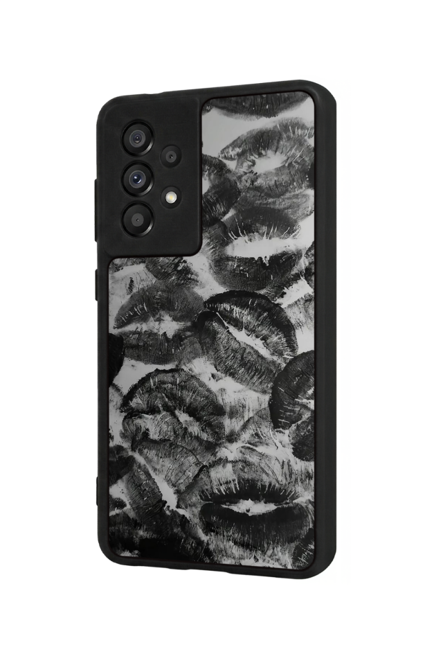 Samsung Galaxy A73 Uyumlu Dudak Tasarımlı Glossy Premium Kılıf
