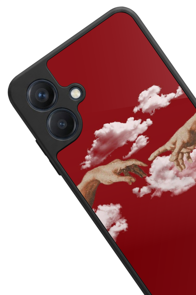 Samsung Galaxy A07 Uyumlu Kirmizi Tasarımlı Glossy Premium Kılıf