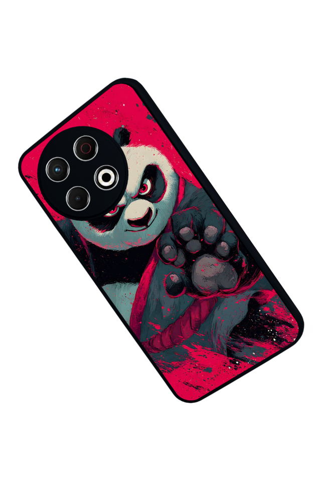 Tecno Spark 30 Pro Uyumlu Kung Fu Panda Tasarımlı Glossy Premium Kılıf