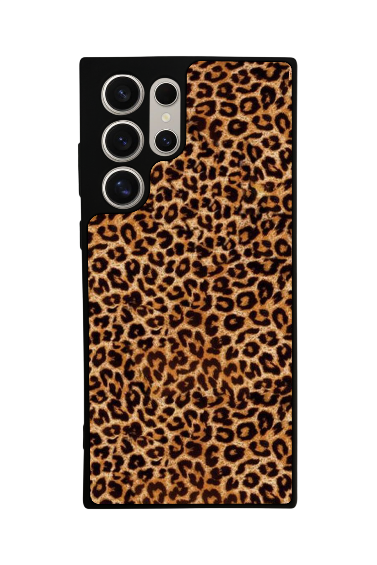 Samsung Galaxy S24 Ultra Uyumlu Leopar Tasarımlı Glossy Premium Kılıf