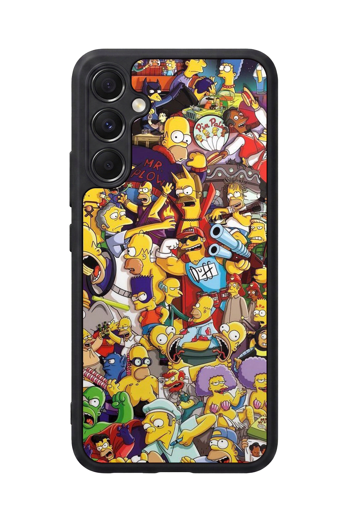 Samsung Galaxy A34 Uyumlu The Simpsons Tasarımlı Glossy Premium Kılıf