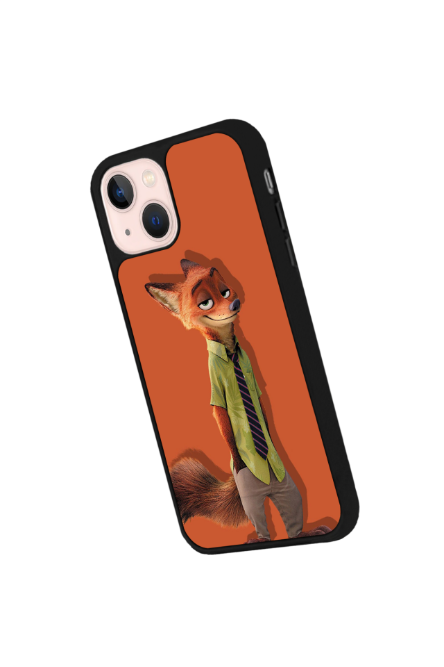 iPhone 15 Plus Uyumlu Zootropolis Tasarımlı Glossy Premium Kılıf
