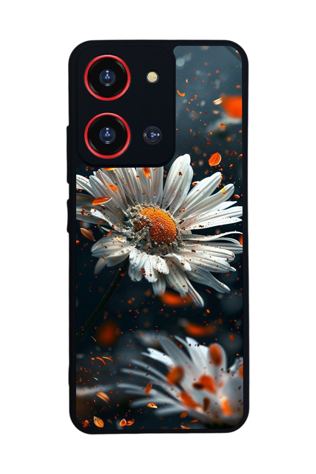 Reeder S19 Max Pro S ZOOM Uyumlu Cicek Tasarımlı Glossy Premium Kılıf