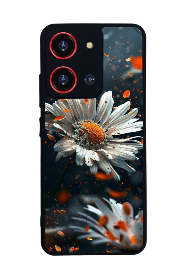 Reeder S19 Max Pro S ZOOM Uyumlu Cicek Tasarımlı Glossy Premium Kılıf