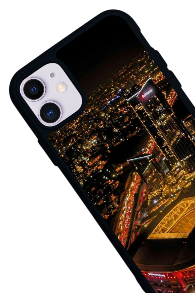 iPhone 11 Uyumlu Aslan Tasarımlı Glossy Premium Kılıf