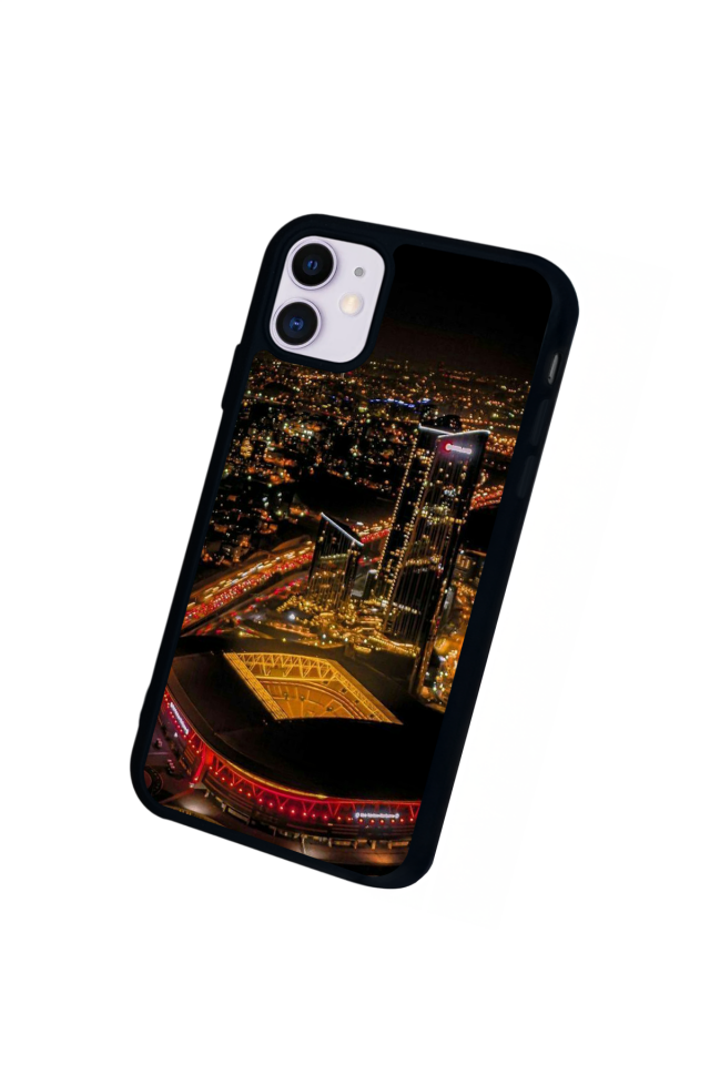 iPhone 11 Uyumlu Aslan Tasarımlı Glossy Premium Kılıf