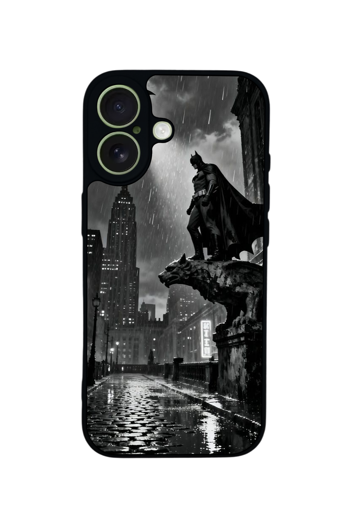 iPhone 17 Uyumlu Batman Tasarımlı Glossy Premium Kılıf