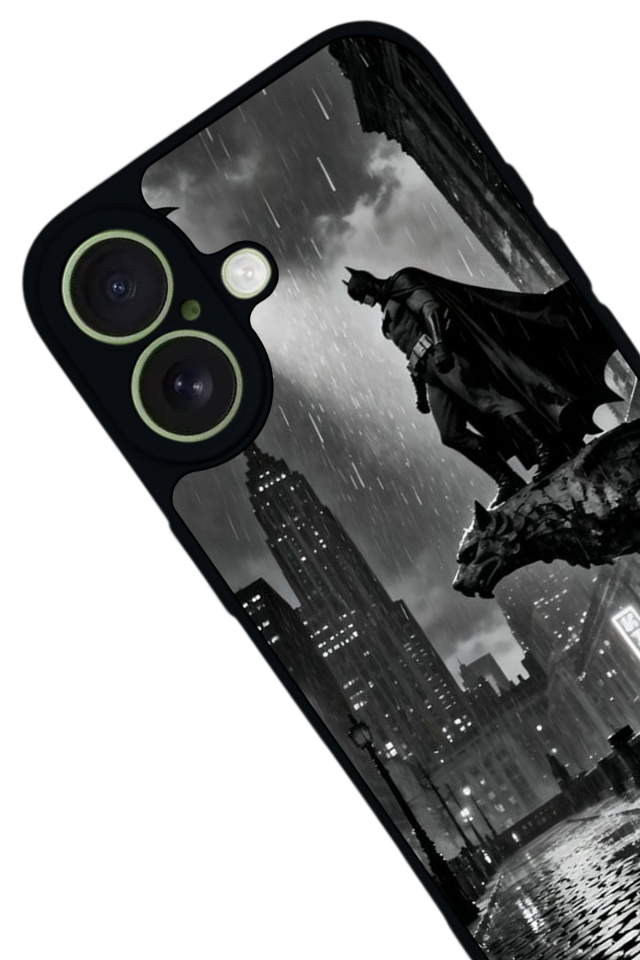 iPhone 17 Uyumlu Batman Tasarımlı Glossy Premium Kılıf