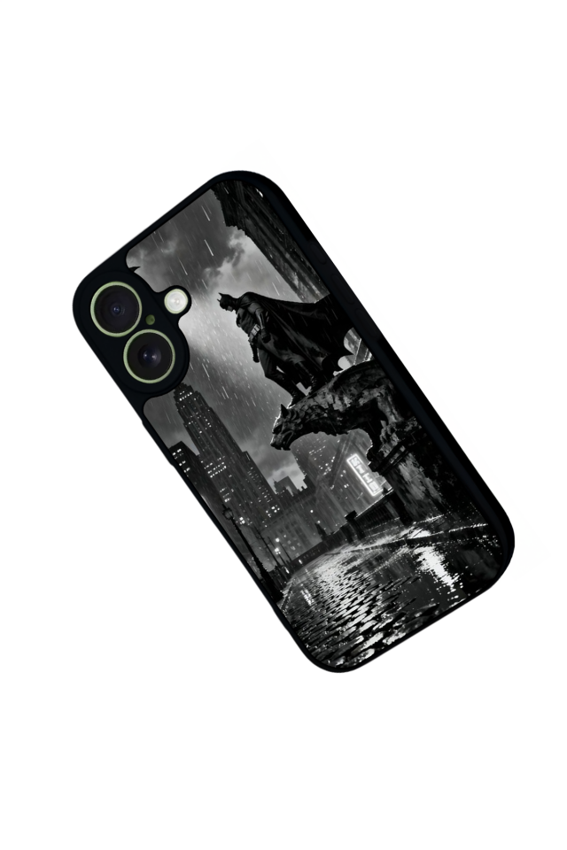 iPhone 17 Uyumlu Batman Tasarımlı Glossy Premium Kılıf