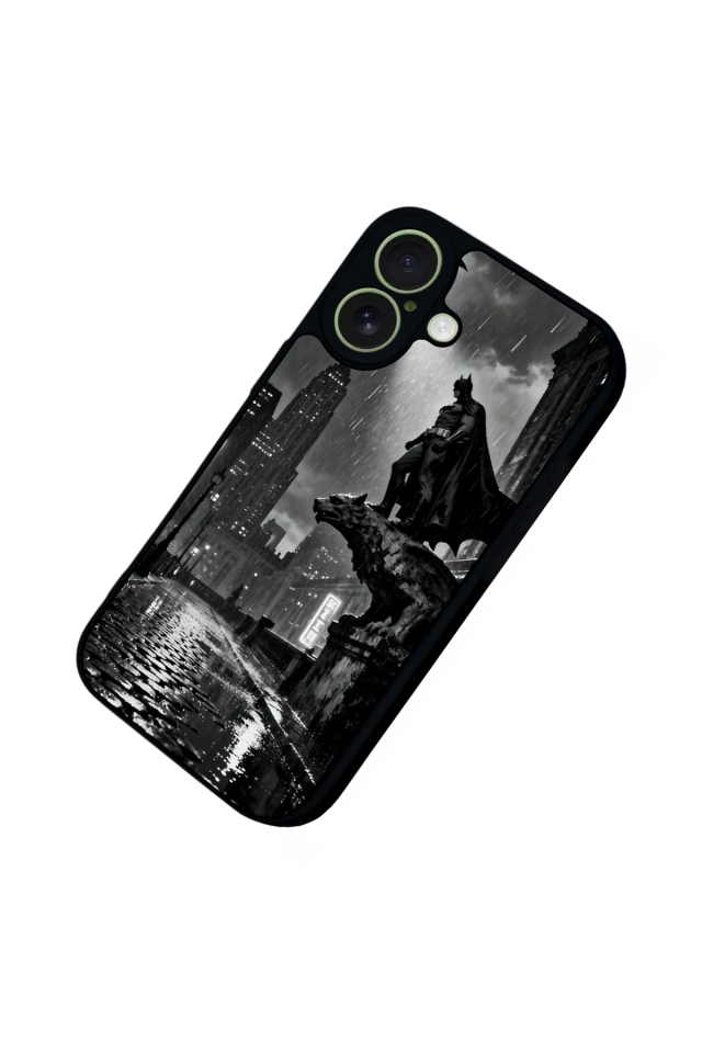 iPhone 17 Uyumlu Batman Tasarımlı Glossy Premium Kılıf