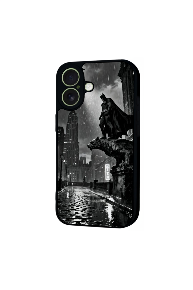 iPhone 17 Uyumlu Batman Tasarımlı Glossy Premium Kılıf