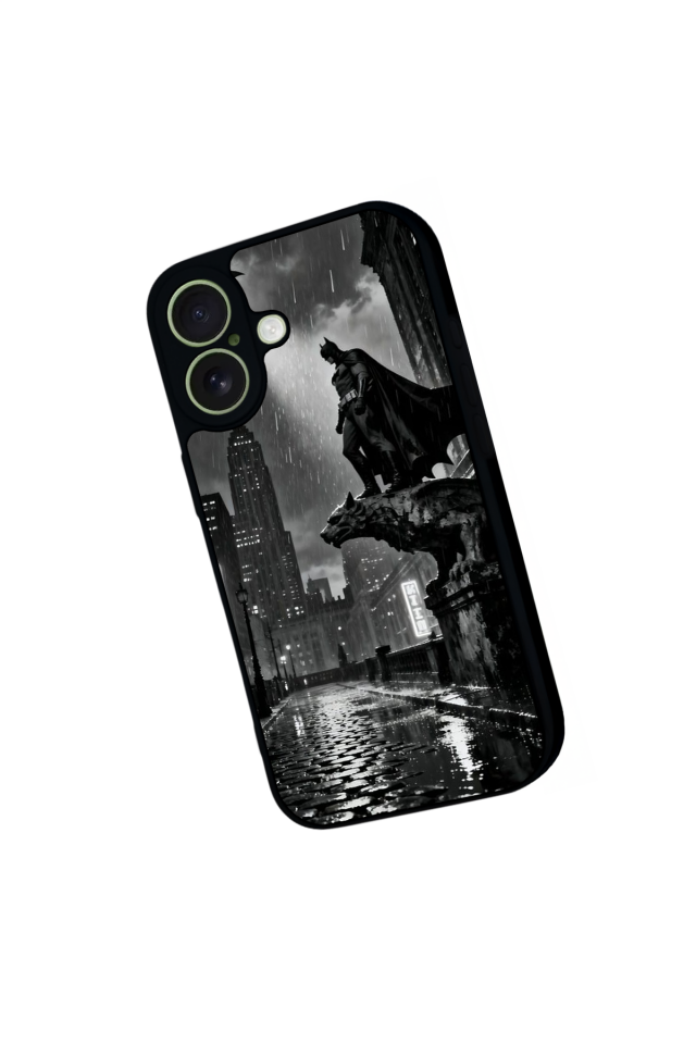 iPhone 17 Uyumlu Batman Tasarımlı Glossy Premium Kılıf