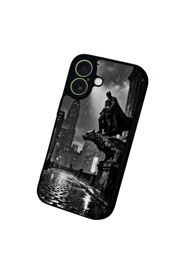 iPhone 17 Uyumlu Batman Tasarımlı Glossy Premium Kılıf