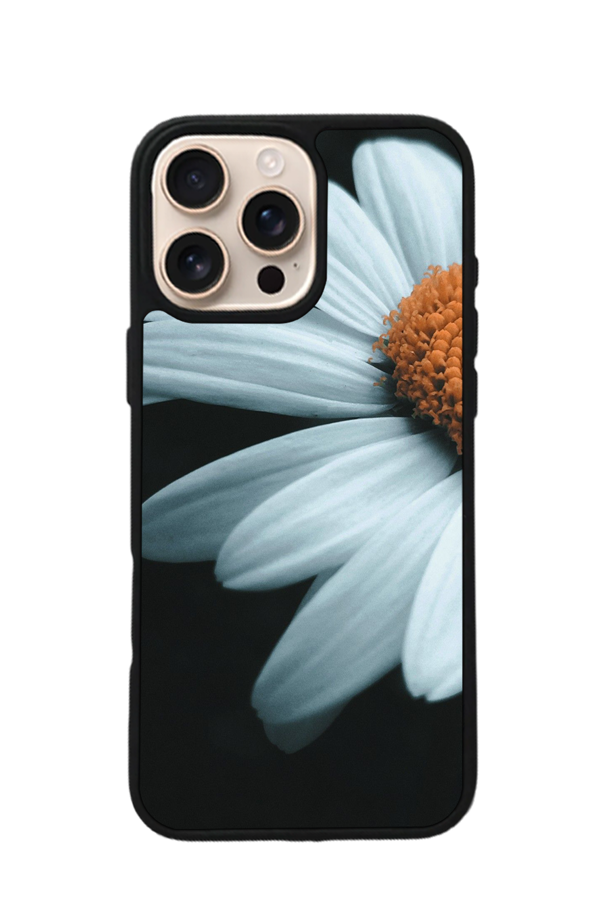 iPhone 16 Pro Uyumlu Cicek Tasarımlı Glossy Premium Kılıf