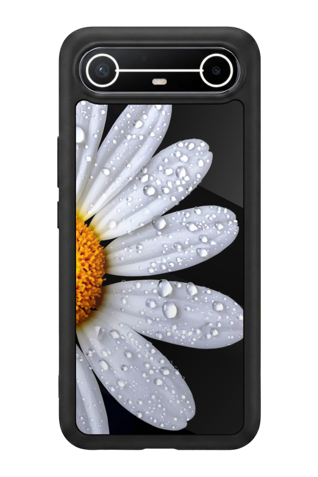 Tecno Spark Slim 5G Uyumlu Cicek Tasarımlı Glossy Premium Kılıf