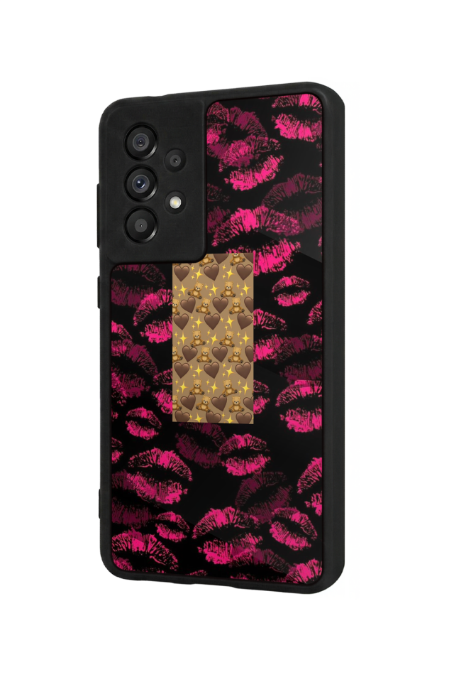Samsung Galaxy A73 Uyumlu Dudak Tasarımlı Glossy Premium Kılıf