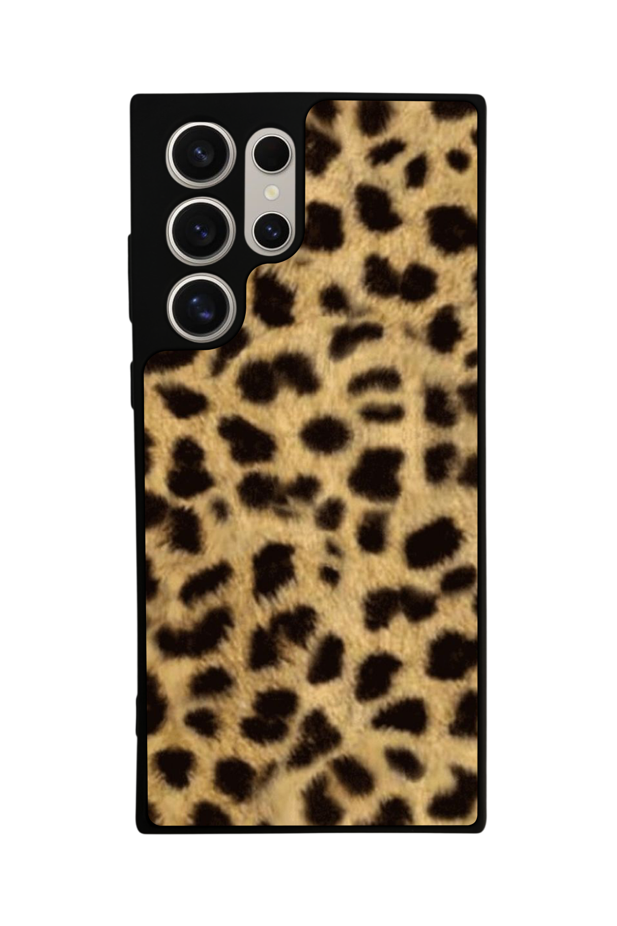 Samsung Galaxy S24 Ultra Uyumlu Leopar Tasarımlı Glossy Premium Kılıf
