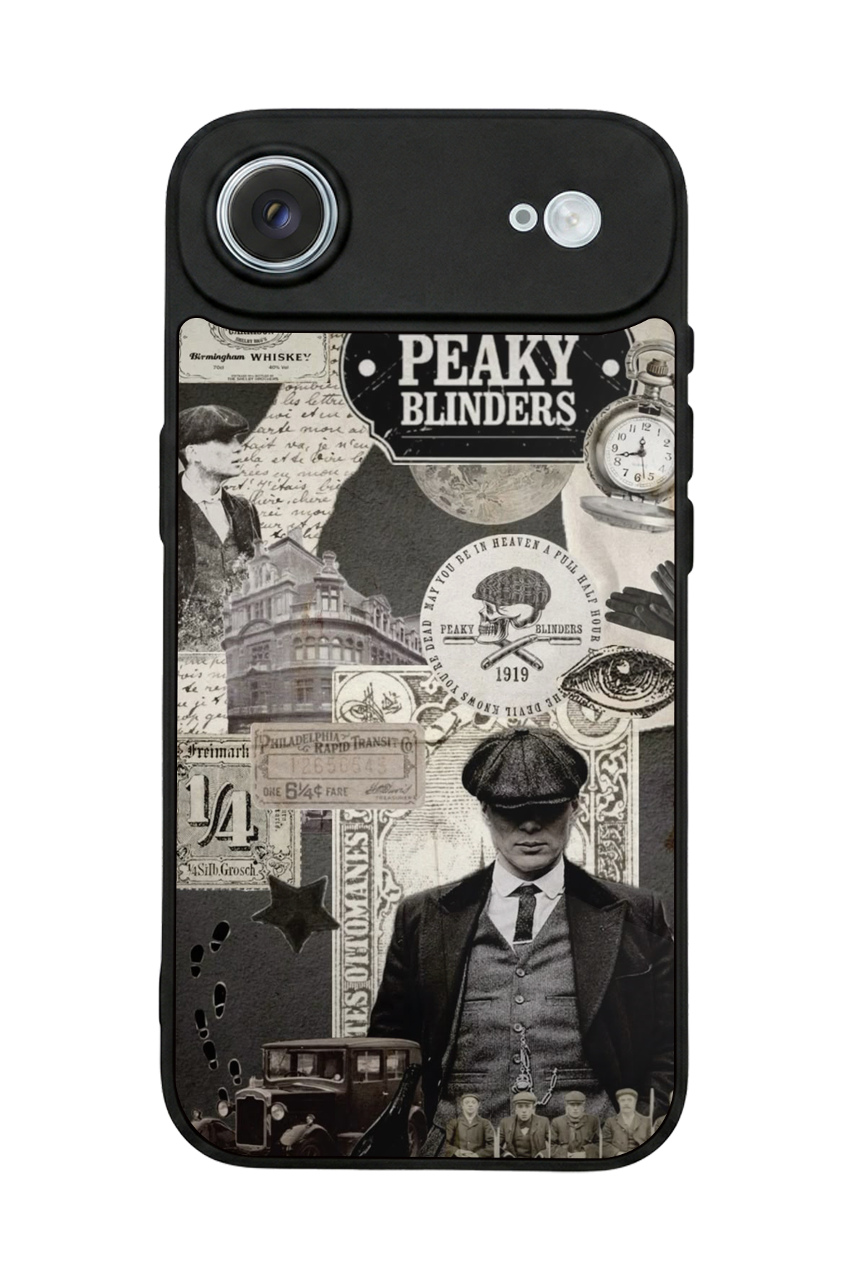 iPhone 17 Air Uyumlu Peaky Blinders Tasarımlı Glossy Premium Kılıf