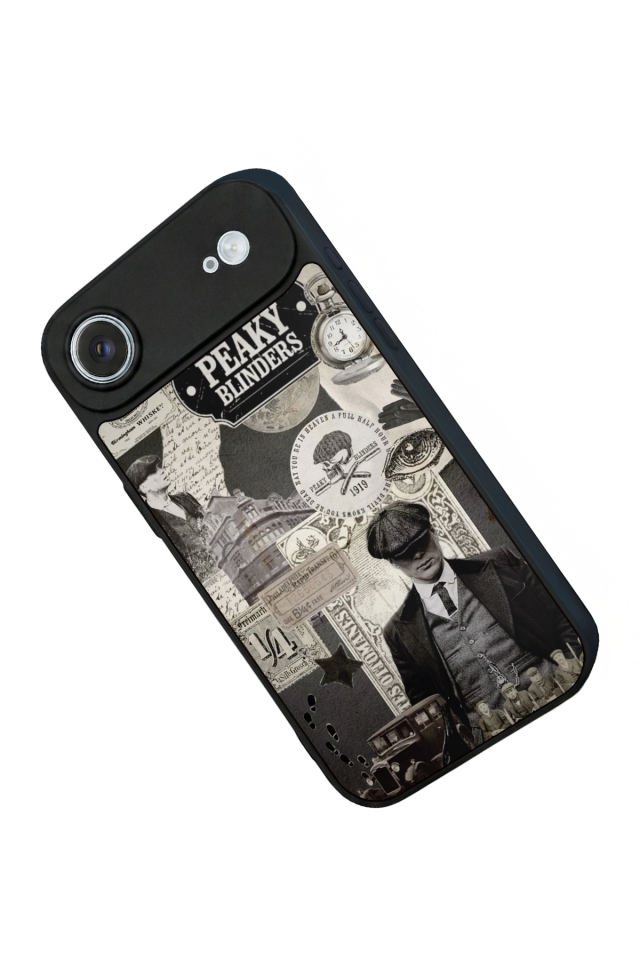 iPhone 17 Air Uyumlu Peaky Blinders Tasarımlı Glossy Premium Kılıf