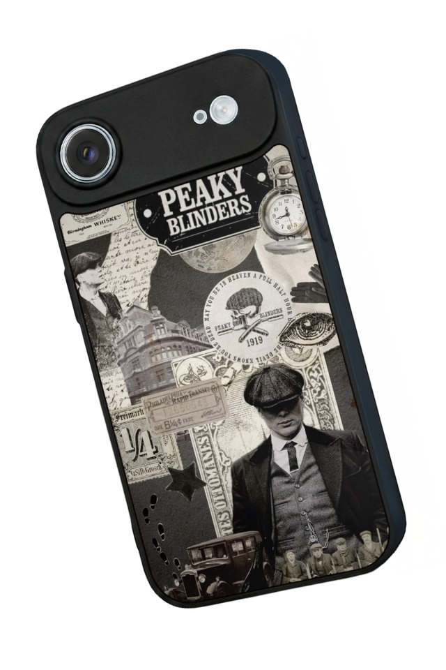 iPhone 17 Air Uyumlu Peaky Blinders Tasarımlı Glossy Premium Kılıf
